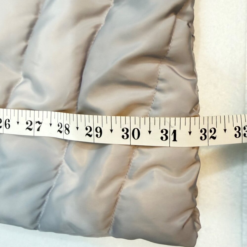 Nanette Lepore Puffer Coat - Women's XS - White/Black - Picture 10 of 10